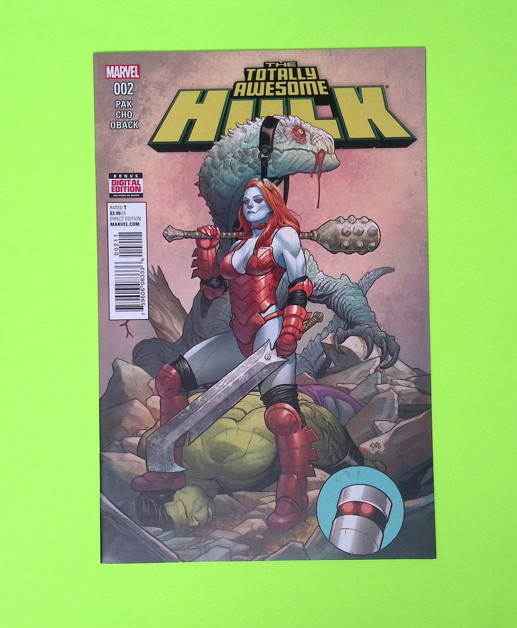 Totally Awesome Hulk #2 2016 Marvel Comics High Grade Comic Book X212-64