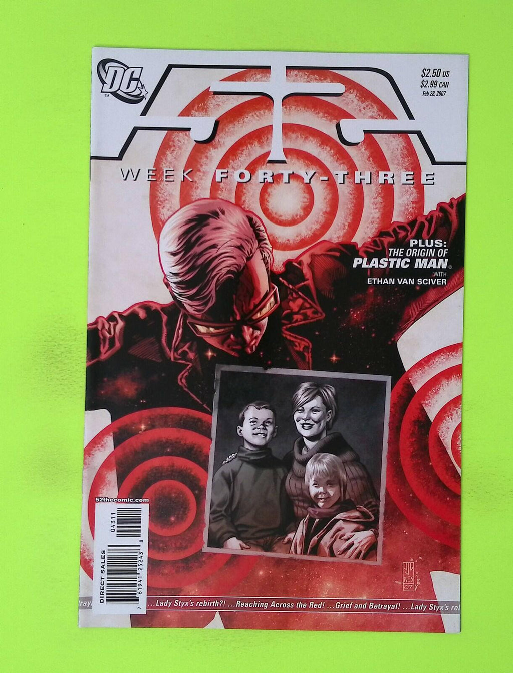 52 #43 2007 DC Comics High Grade Comic Book J92-99