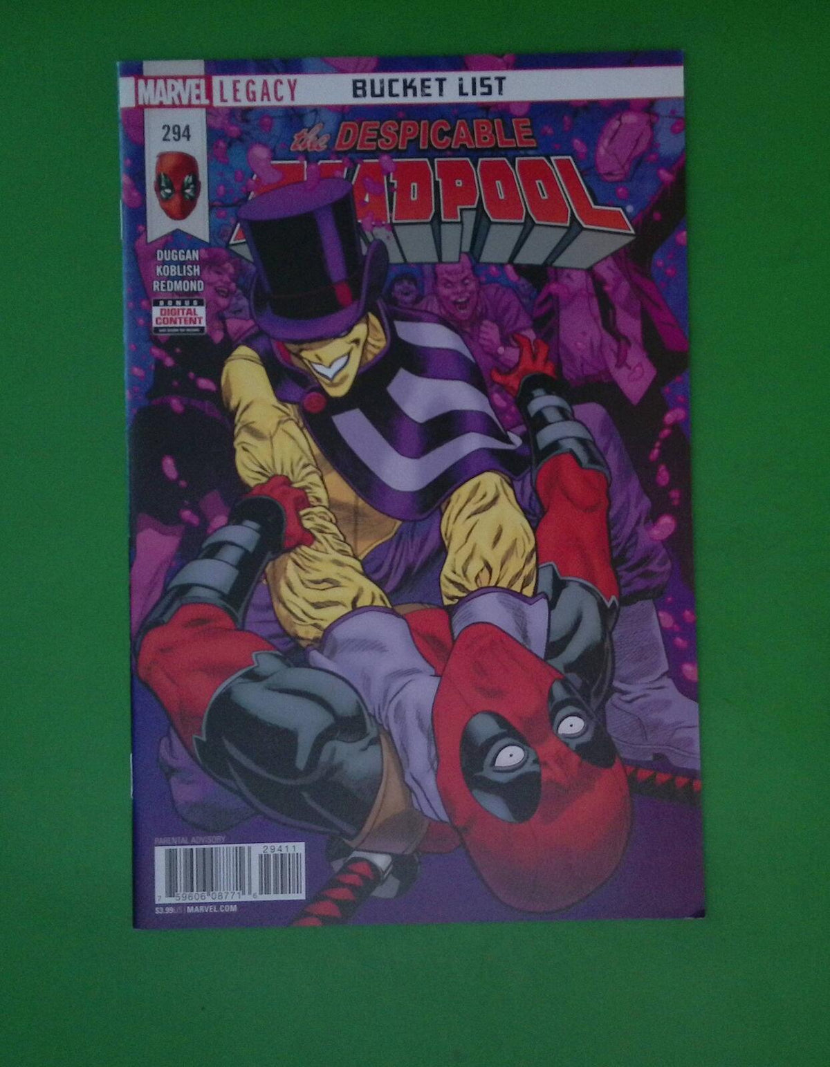Despicable Deadpool #294 2018 Marvel Comics High Grade Comic Book H72-151