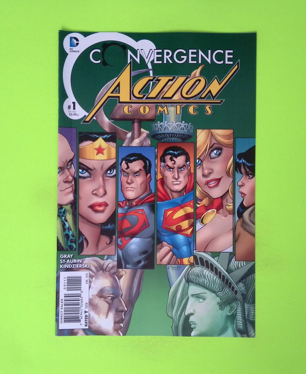 Convergence Action Comics #1 2015 DC Comics Higher Grade Comic Book X256-330