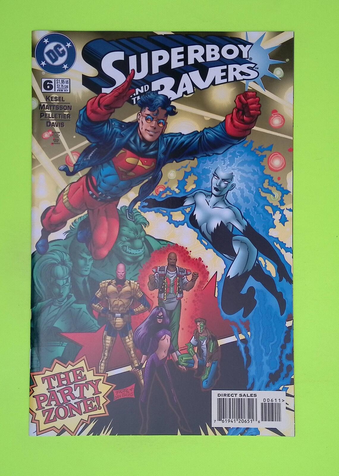 Superboy and the Ravers #6 DC Comics 8.0 Comic Book K17-97