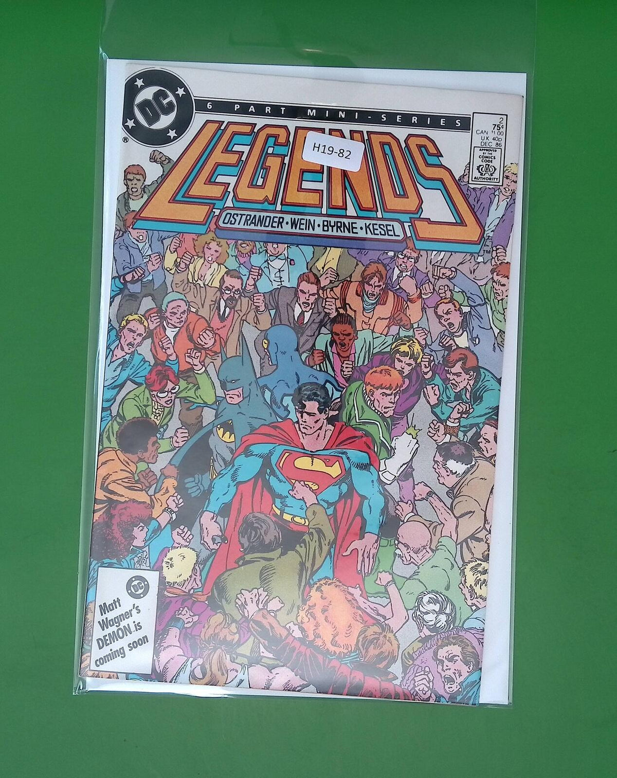 LEGENDS #2 MINI 8.0 1ST APP DC COMIC BOOK H19-82