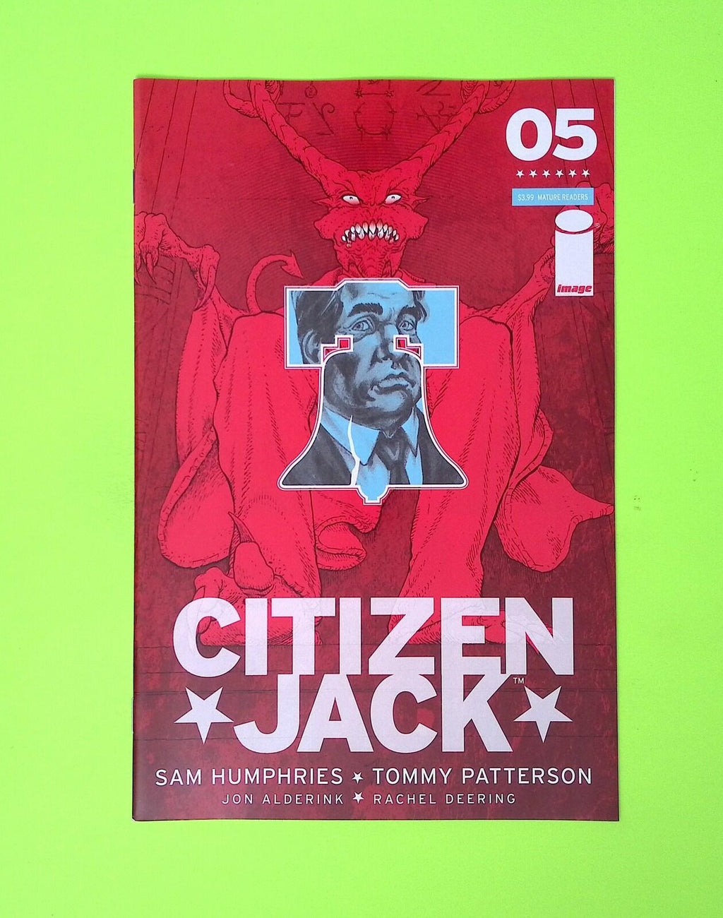 Citizen Jack #5 Image Comics High Grade Comic Book X239-12