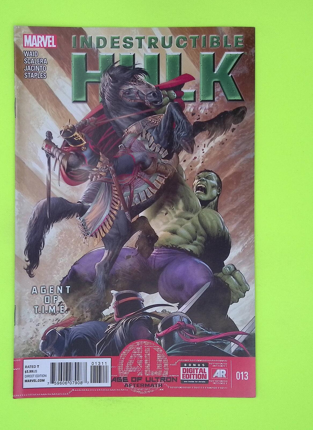 Indestructible Hulk #13 2013 Marvel Comics High Grade Comic Book L59-26