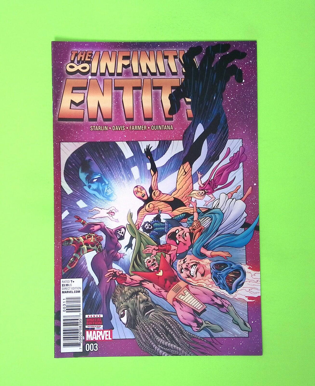 Infinity Entity #3 2016 Marvel Comics High Grade Comic Book W316-177