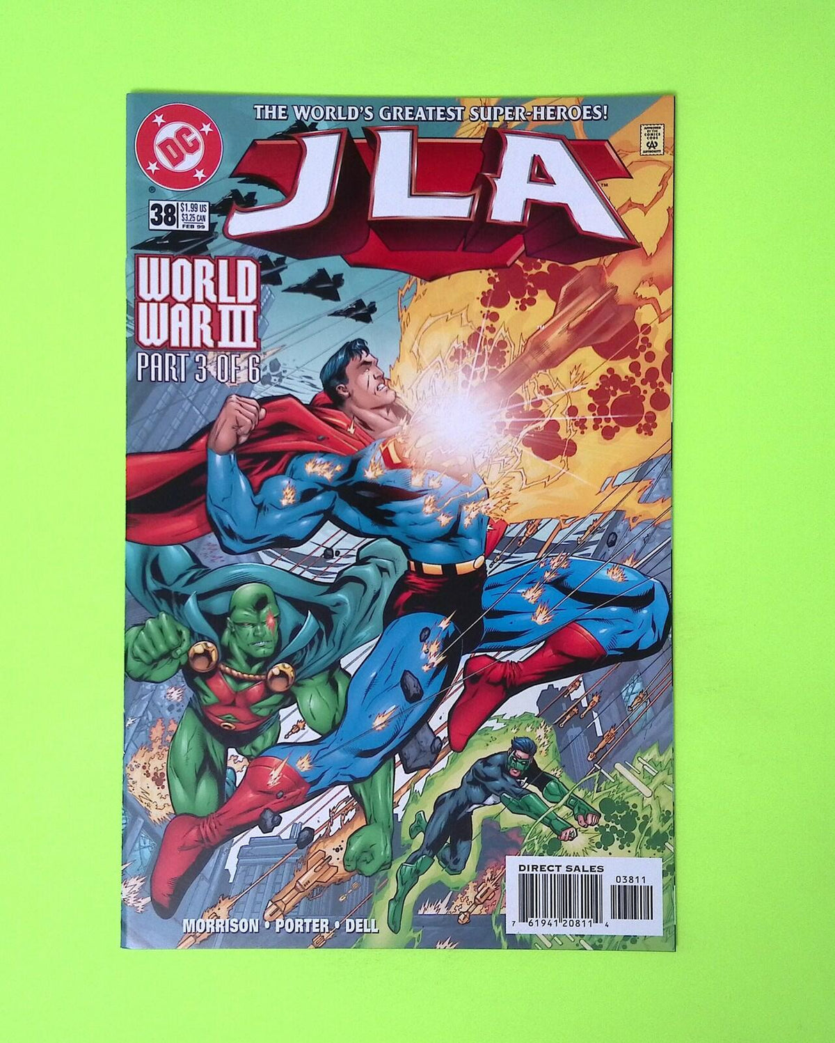 JLA #38 2000 DC Comics High Grade Comic Book Q82-164