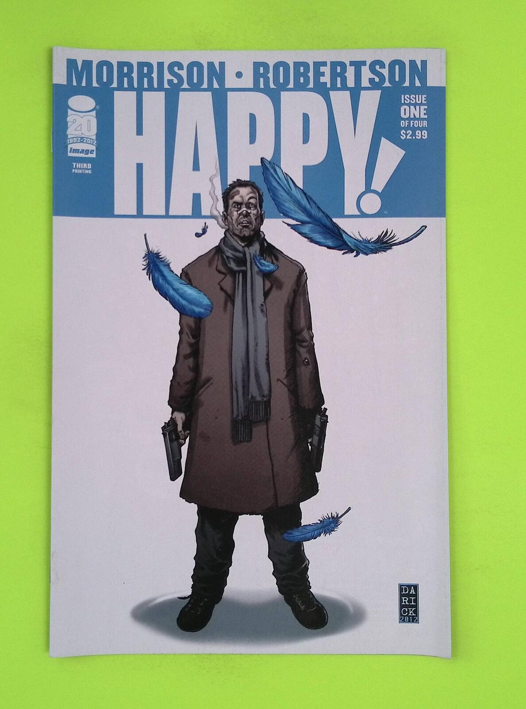Happy! #1-3rd print 2012 Image Comics Variant 9.0 Comic Book G66-145