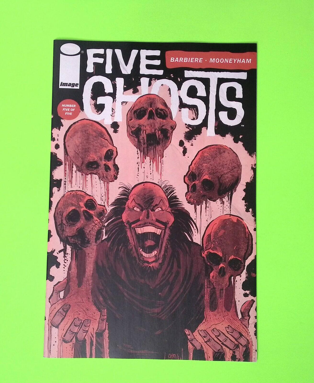 Five Ghosts #5 2013 Image Comics High Grade Comic Book B33-144