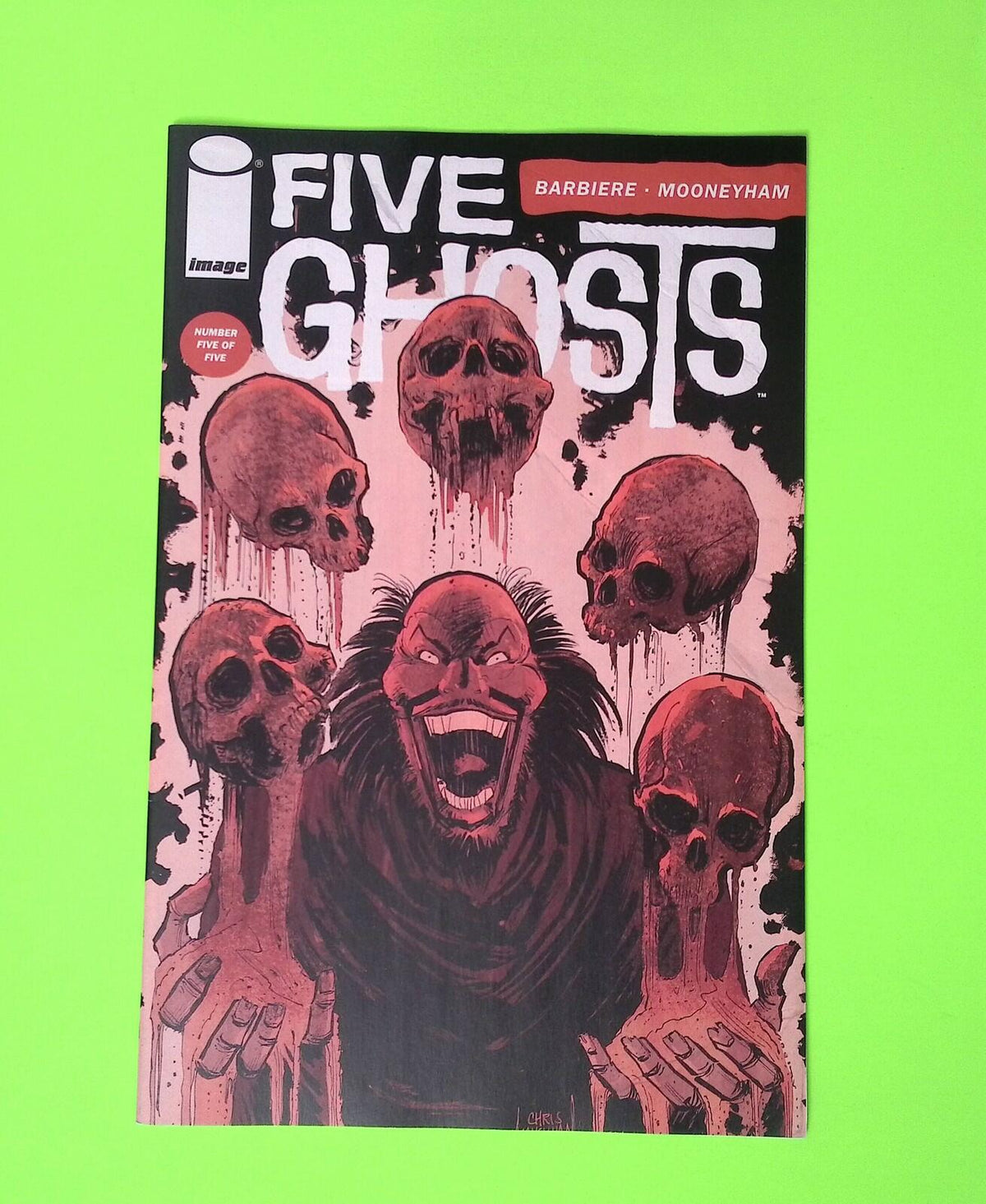 Five Ghosts #5 2013 Image Comics High Grade Comic Book B33-144
