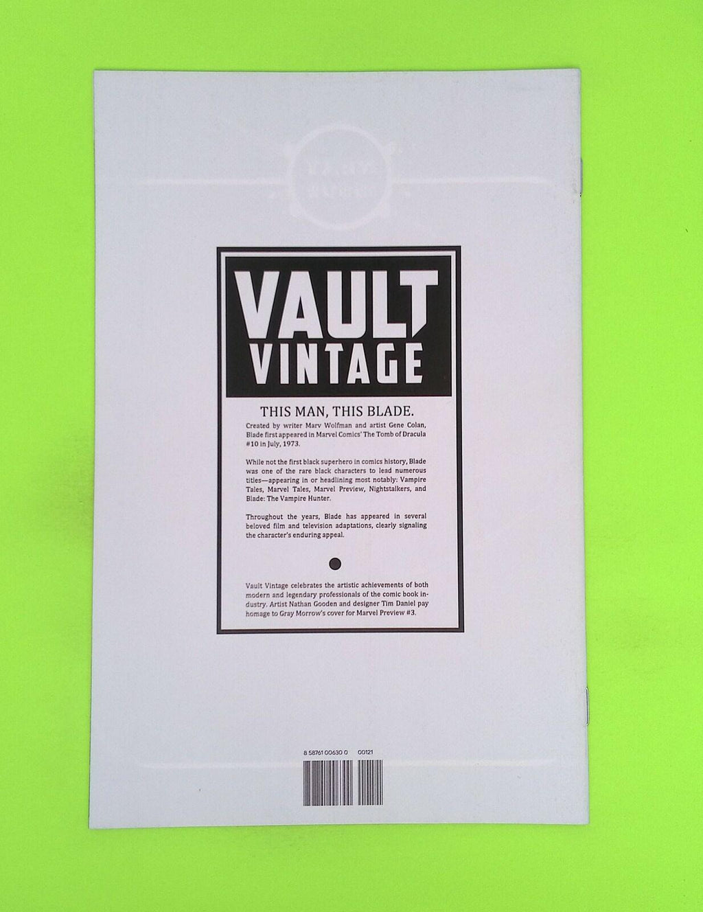 Mall #1b 2019 Vault Comics Variant High Grade Comic Book W94-117