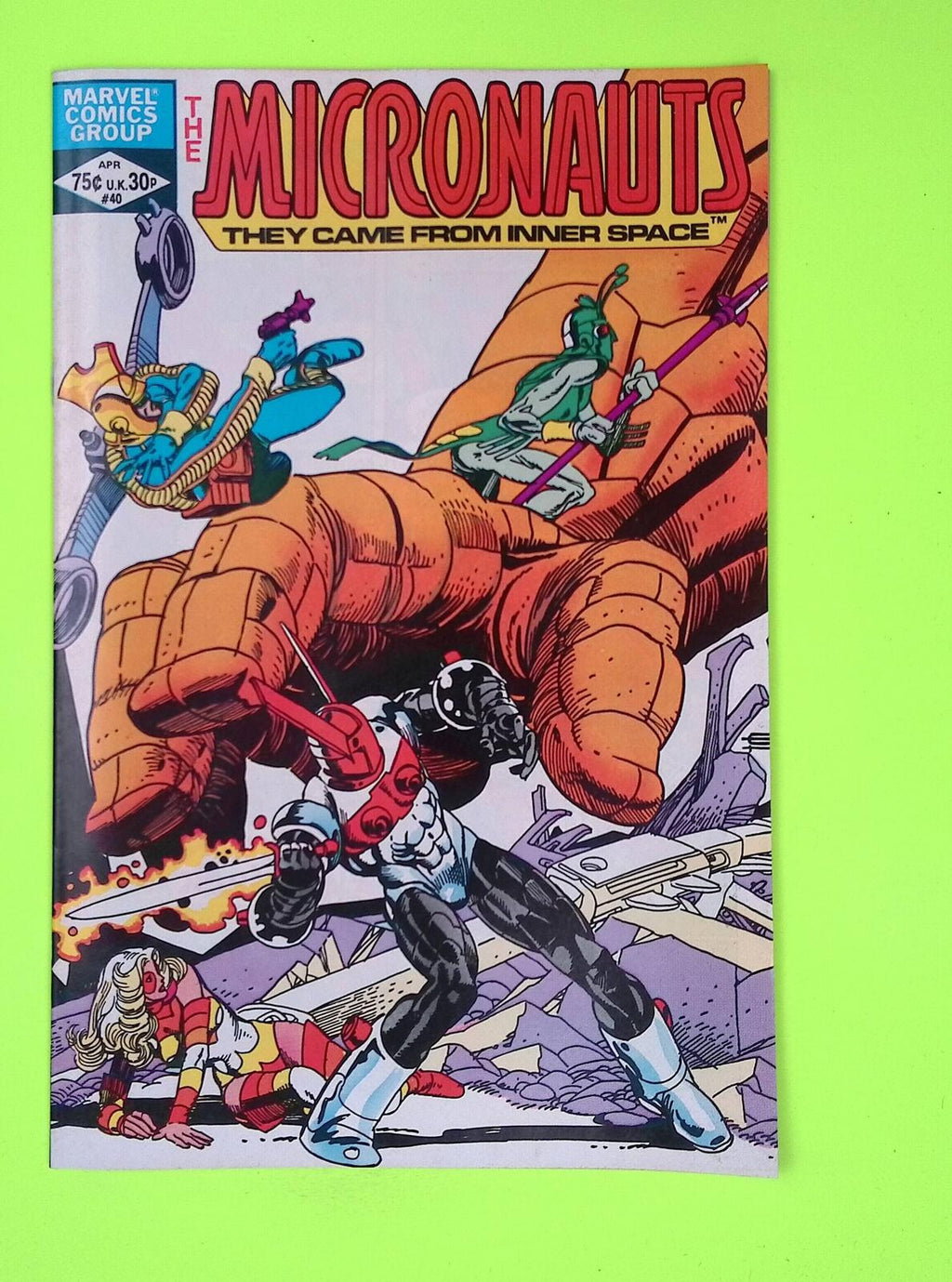 Micronauts #40 Vol. 1 1982 Marvel Comics Mid Grade Comic Book A81-39