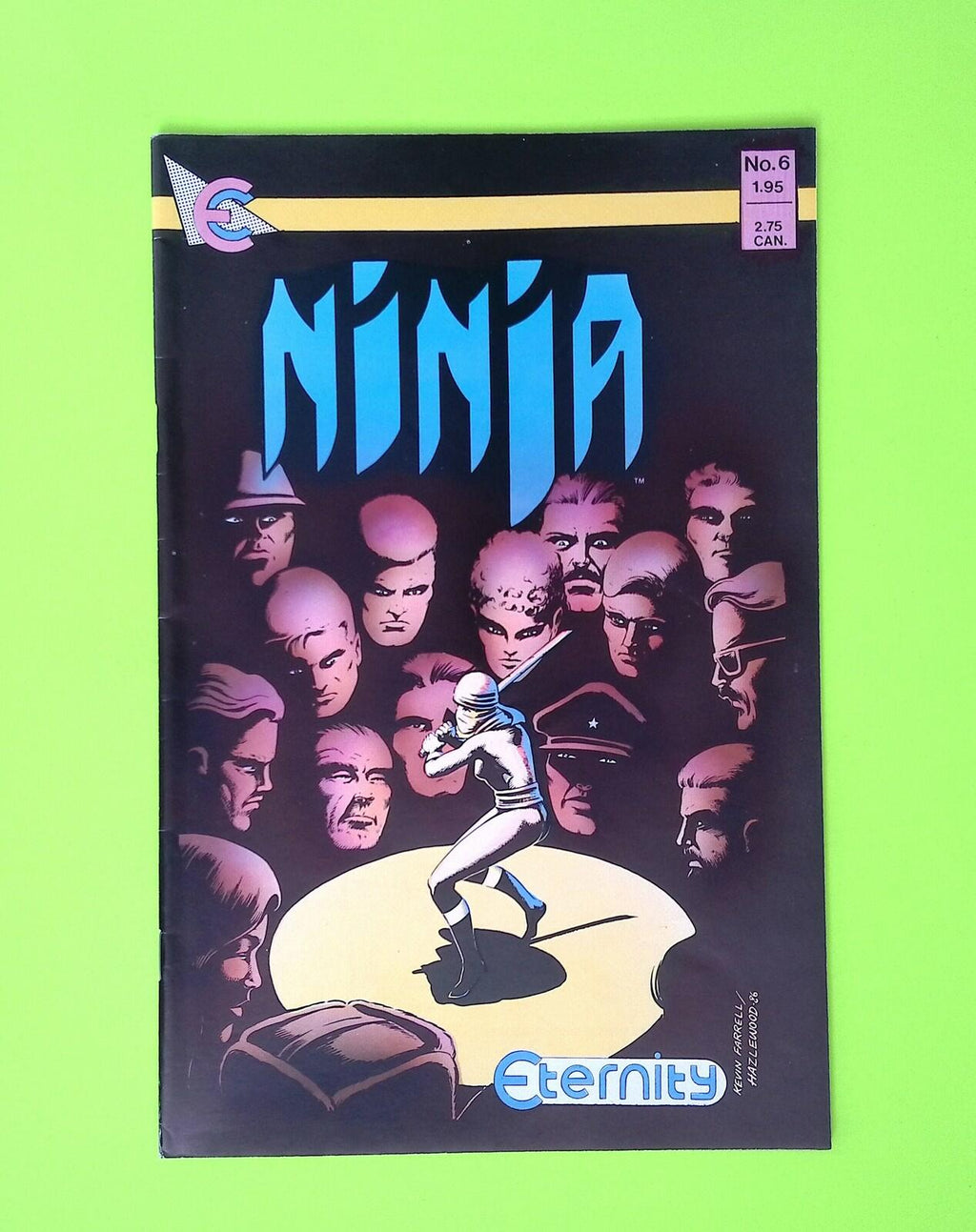 Ninja #6 Eternity Comics 8.0 Comic Book X128-72
