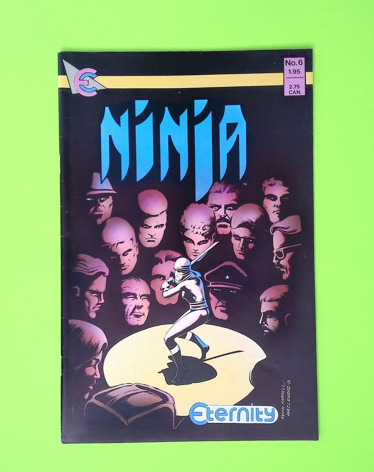 Ninja #6 Eternity Comics 8.0 Comic Book X128-72