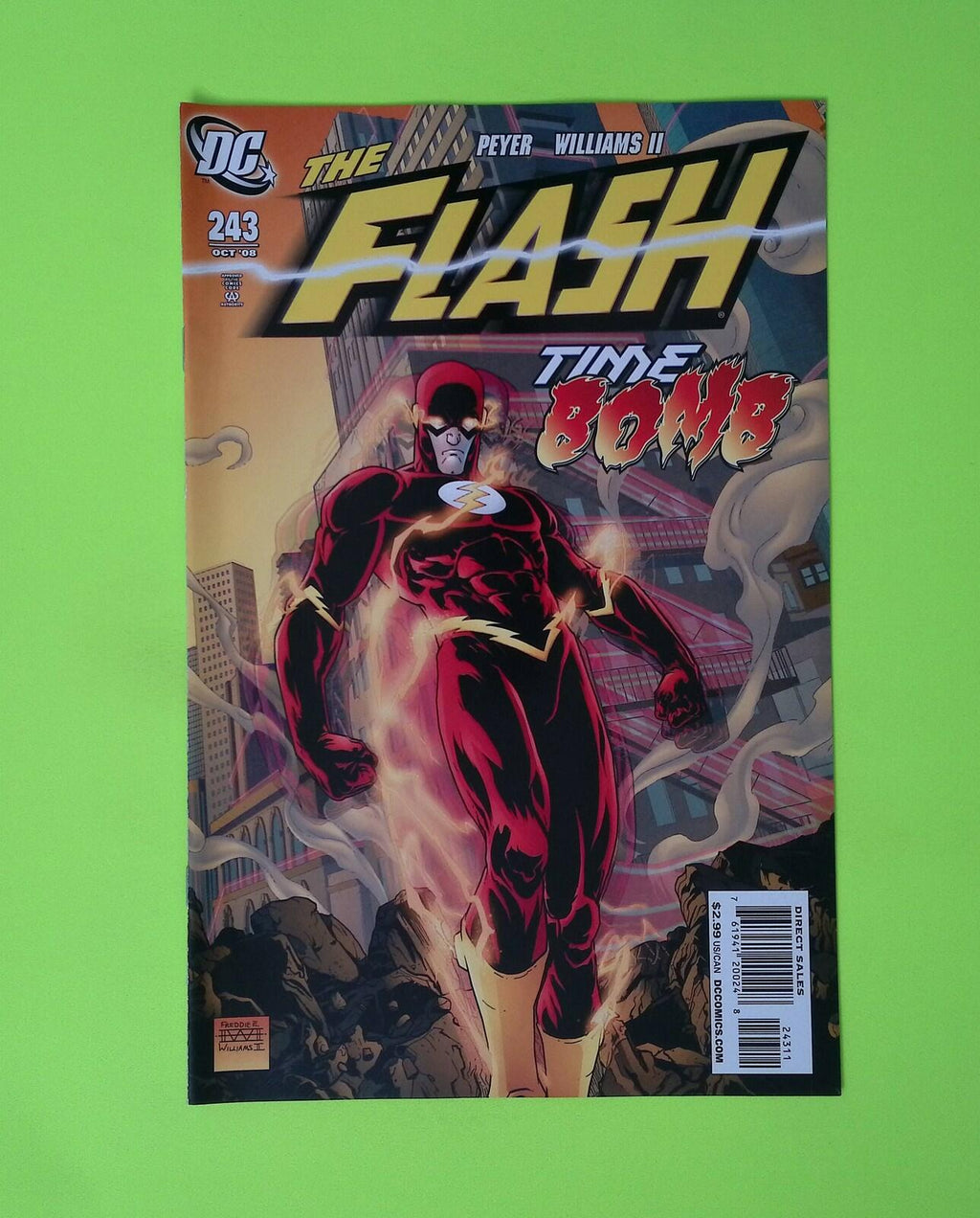 Flash #243 Vol. 2 2008 DC Comics Higher Grade Comic Book Q103-49