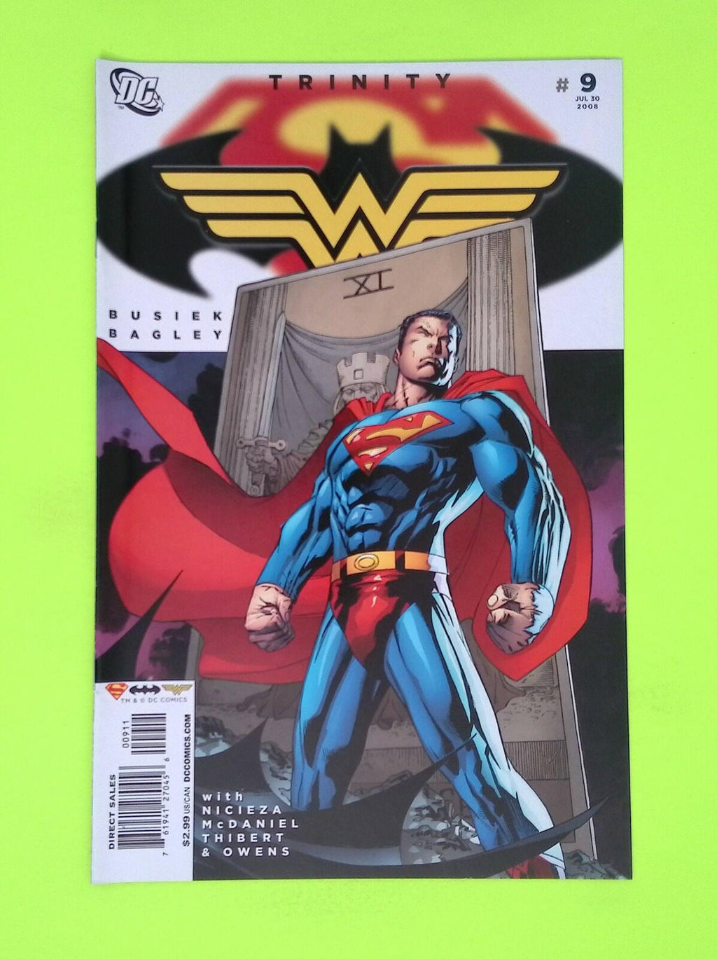 Trinity #9 Vol. 1 2008 DC Comics High Grade Comic Book J95-48