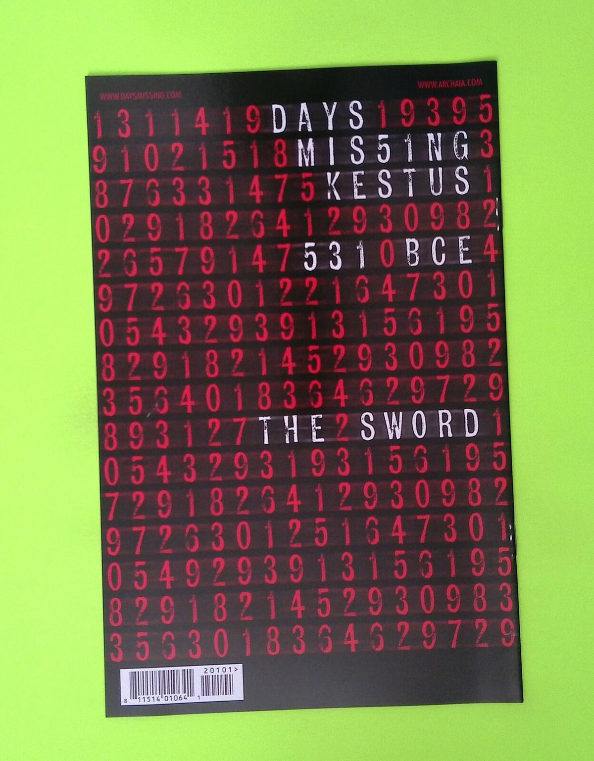 Days Missing Kestus #1 Archaia Studios Press 8.0 Comic Book W220-193
