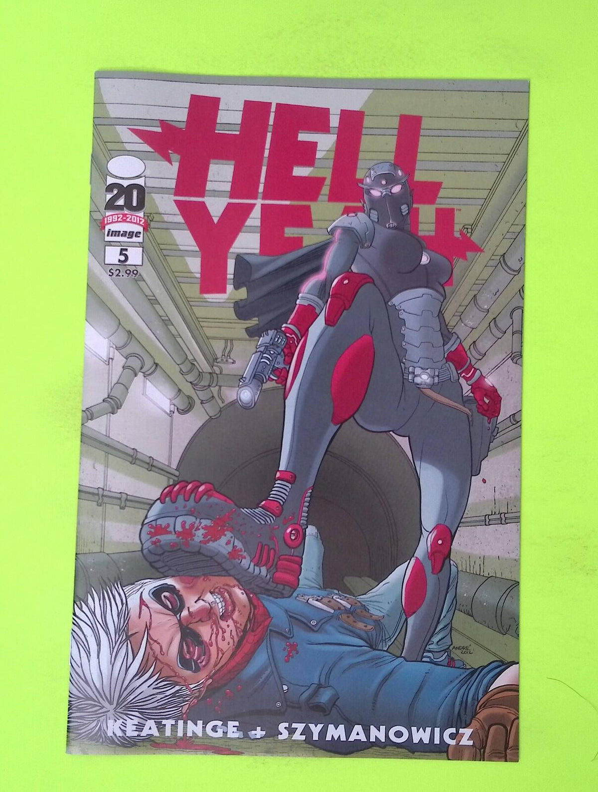 Hell Yeah #5 2012 Image Comics High Grade Comic Book W66-93