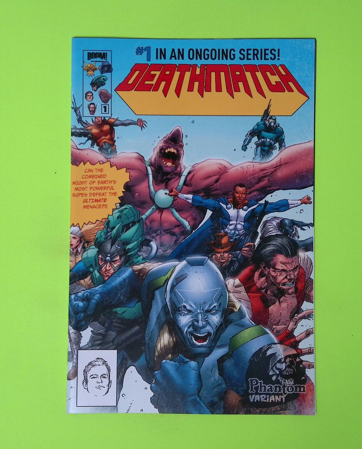 Deathmatch #1phantom 2012 BOOM! Studios Variant High Grade Comic Book Q85-151