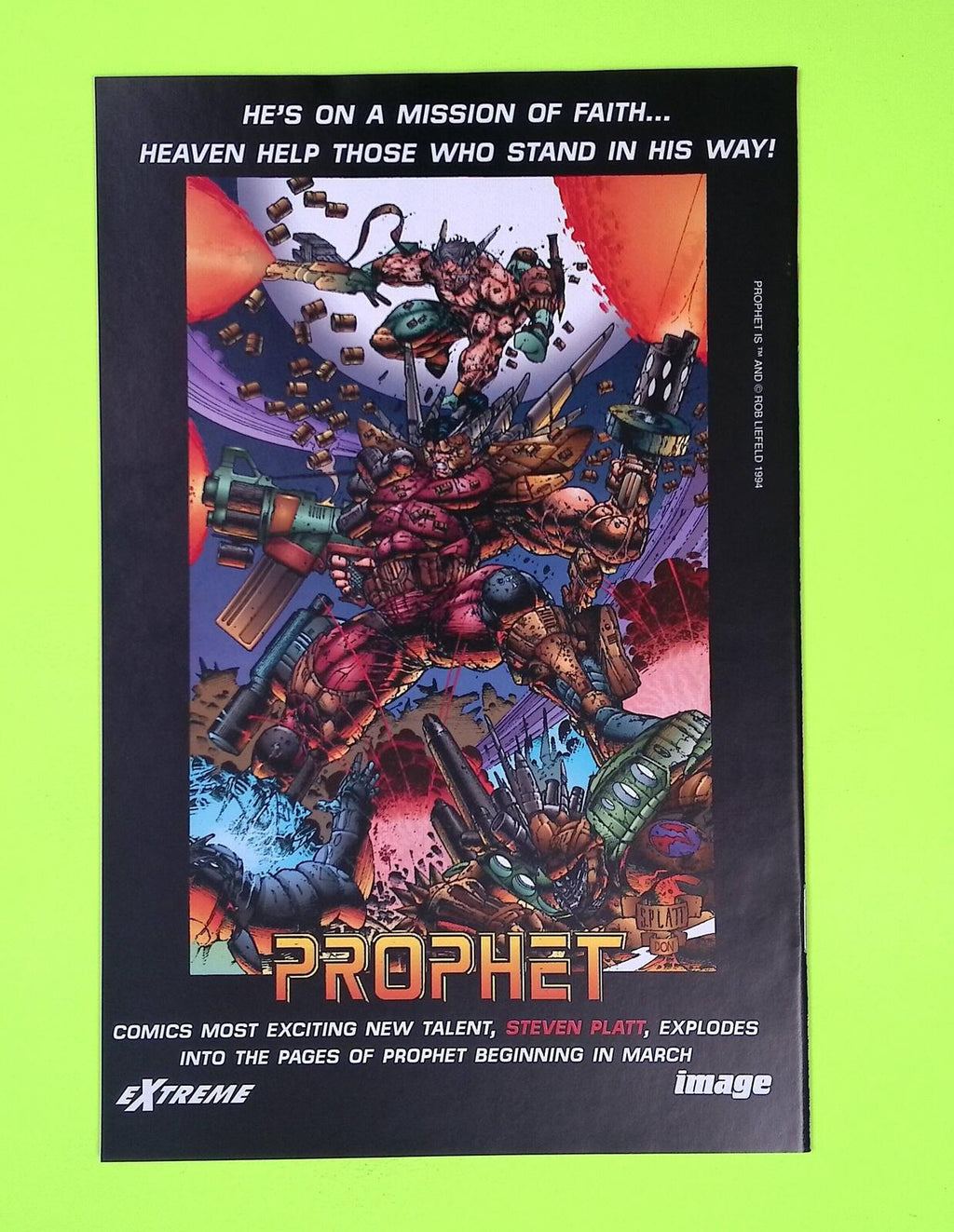 Freak Force #4 Vol. 1 1994 Image Comics High Grade Comic Book A88-149