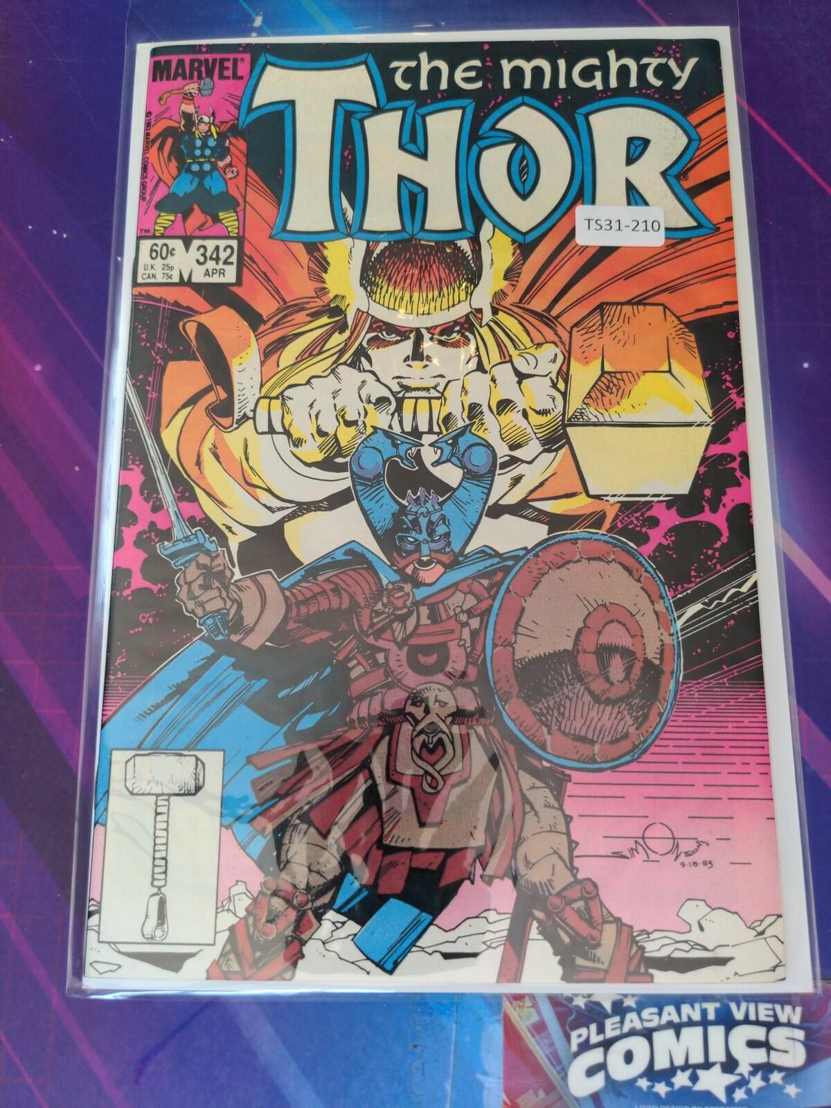 THOR #342 VOL. 1 7.0 1ST APP MARVEL COMIC BOOK TS31-210