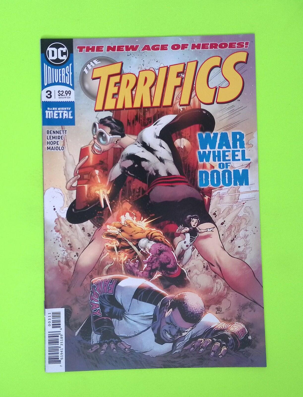 The Terrifics #3 2018 DC Comics 9.4 Comic Book R87-249