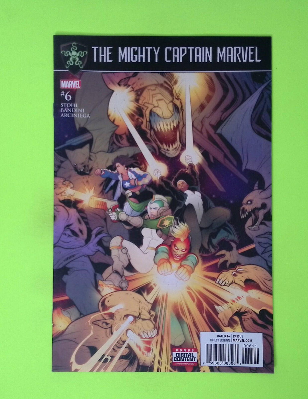 Mighty Captain Marvel #6 2017 Marvel Comics High Grade Comic Book R109-208