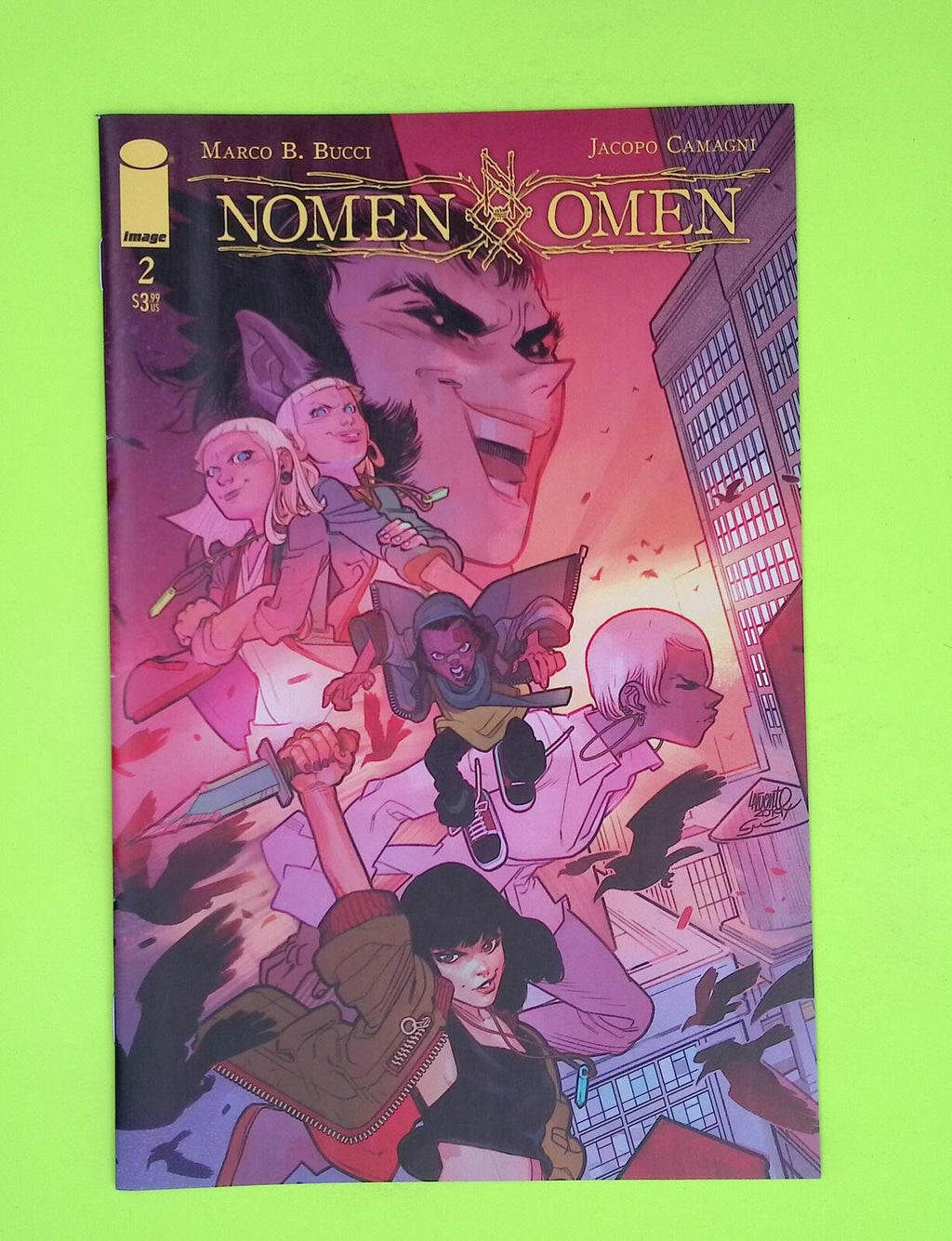 Nomen Omen #2b 2019 Image Comics Variant High Grade Comic Book A95-73