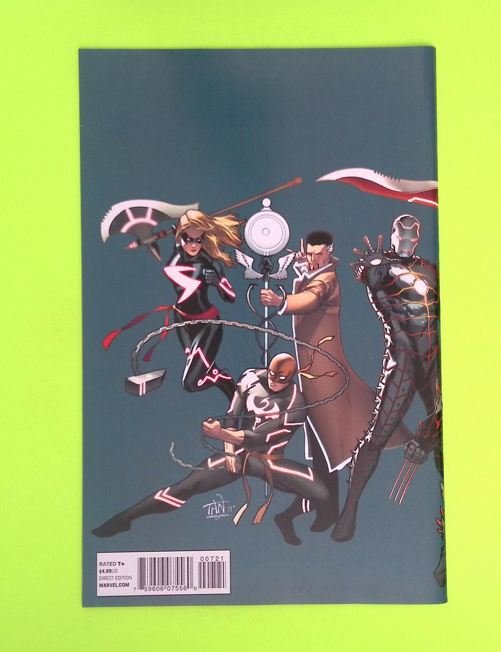 Fear Itself #7b 2011 Marvel Comics Variant 8.0 Comic Book W12-159