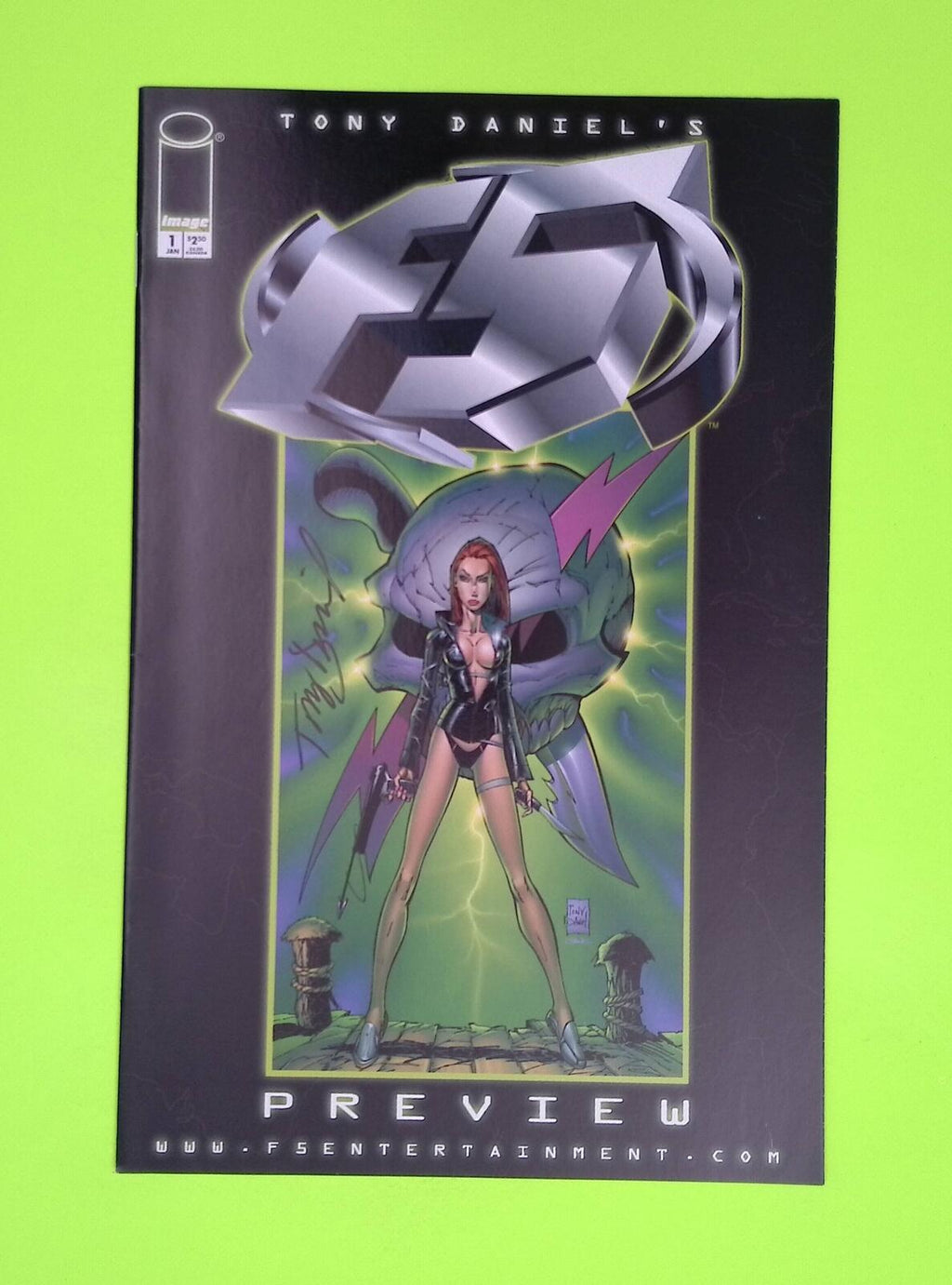 F5 preview 2000 Image Comics 1st App 7.0 Comic Book K65-123