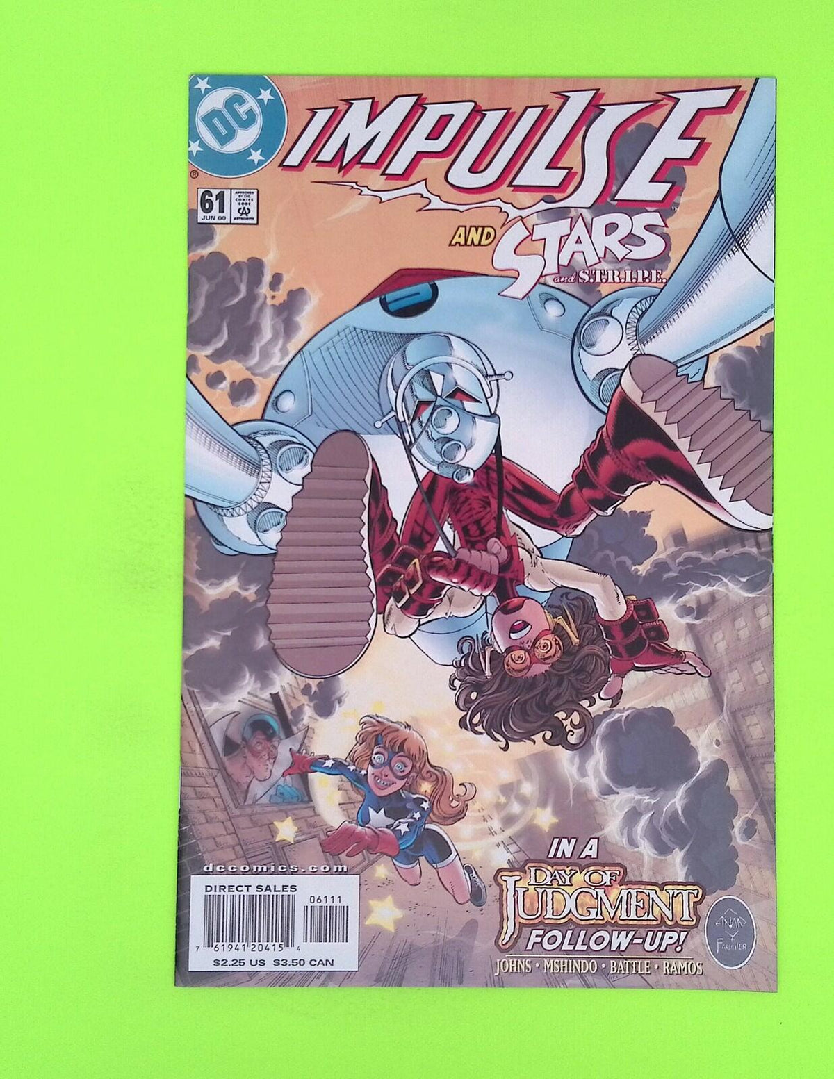 Impulse #61 2000 DC Comics High Grade Comic Book W151-157
