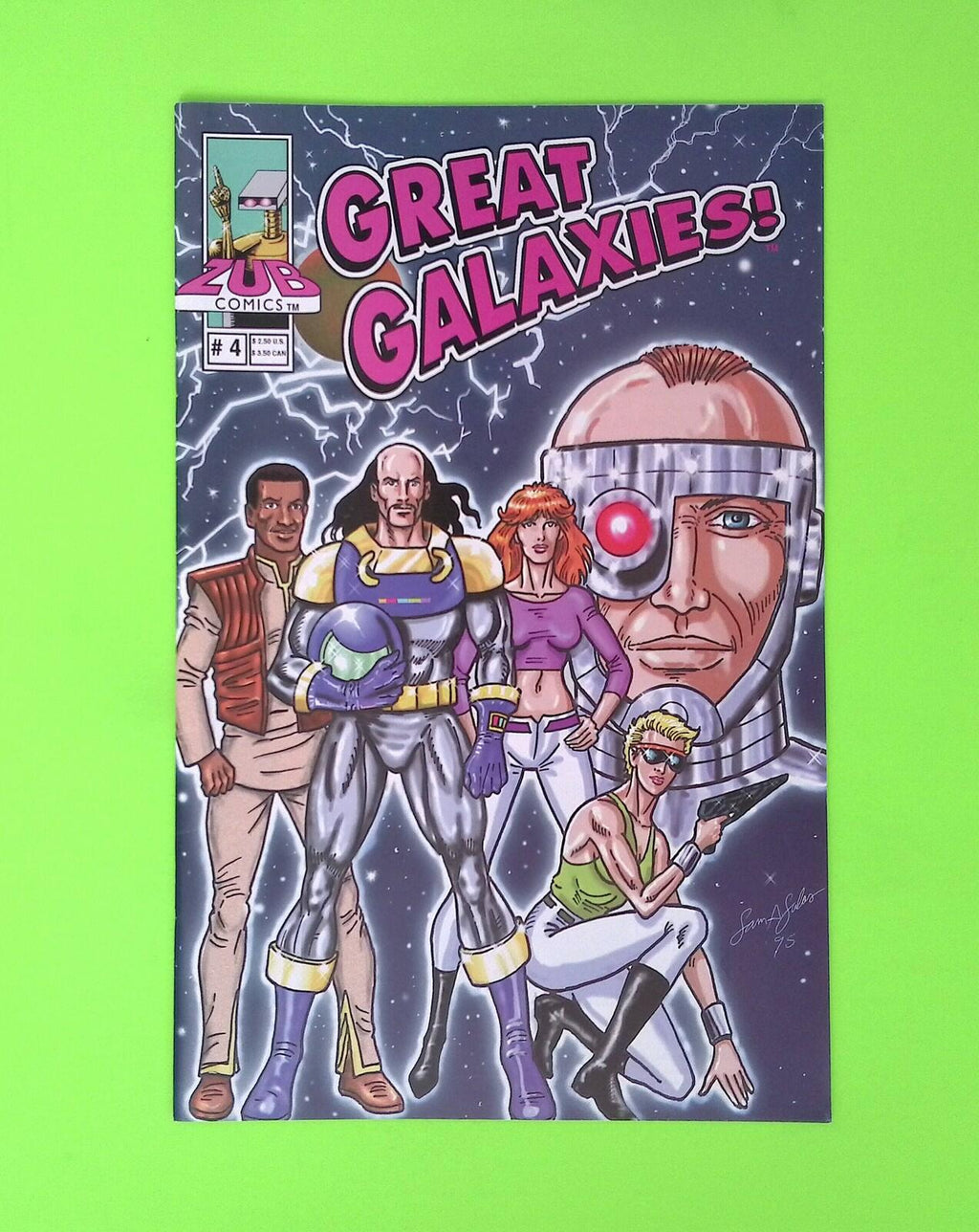 Great Galaxies #4 Zub Comics High Grade Comic Book B87-121