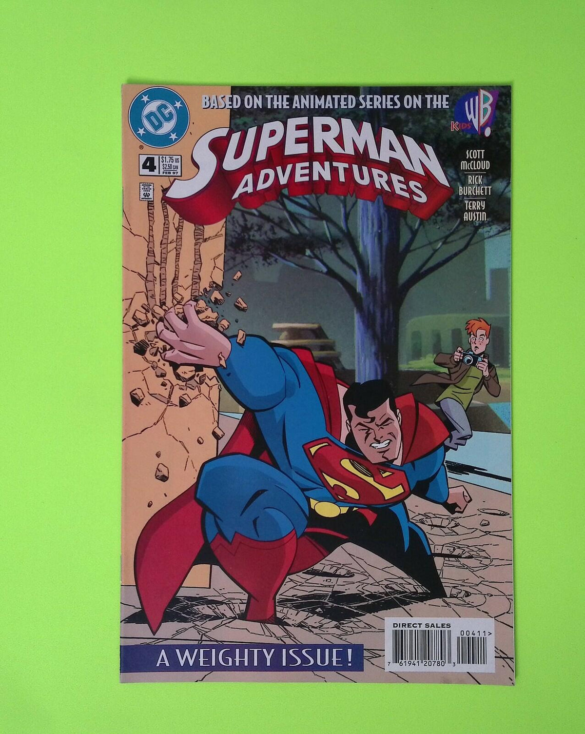 Superman Adventures #4 1997 DC Comics High Grade Comic Book Q102-99