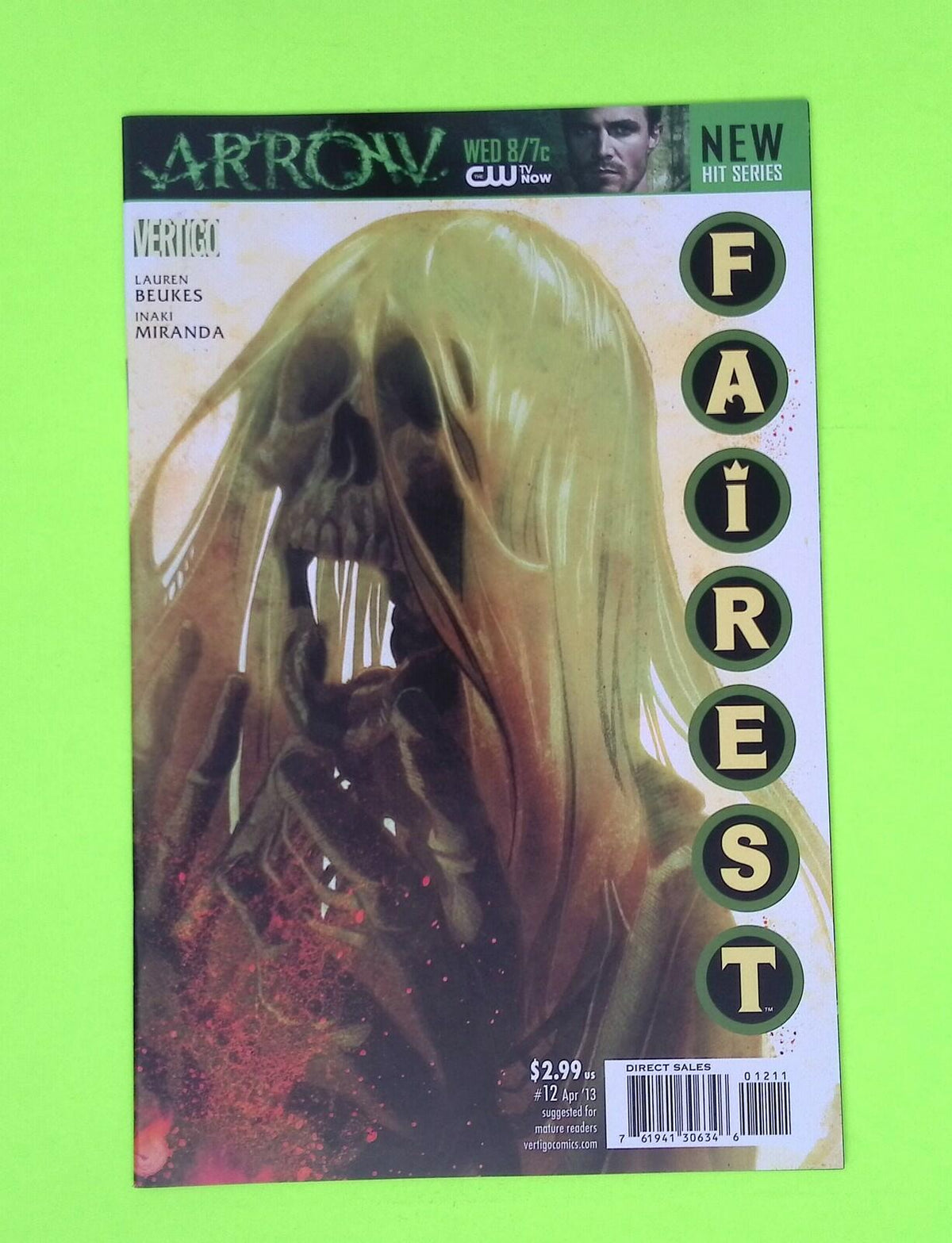 Fairest #12 2013 Vertigo 8.0 Comic Book R44-197