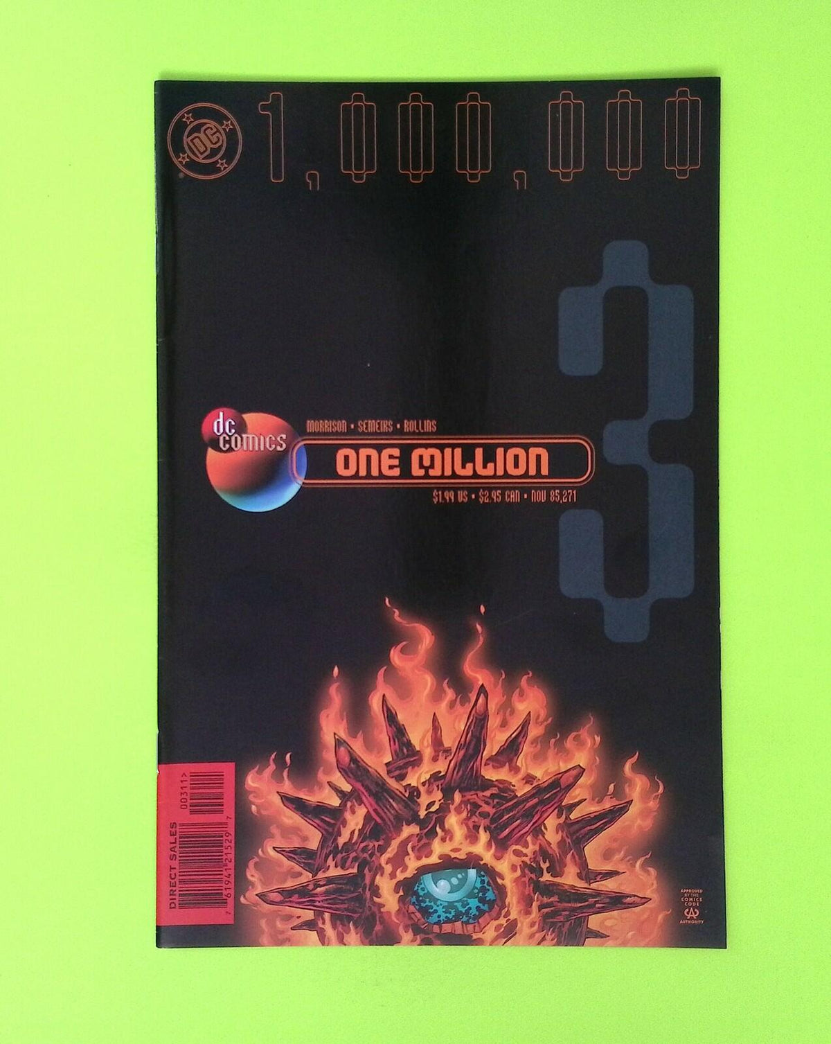 DC One Million #3 1998 DC Comics 8.0 Comic Book X176-128