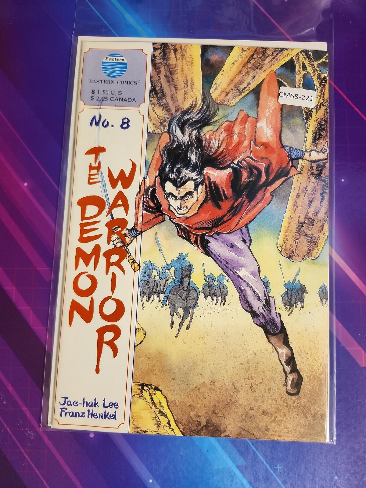 DEMON WARRIOR #8 HIGH GRADE EASTERN COMIC BOOK CM68-221