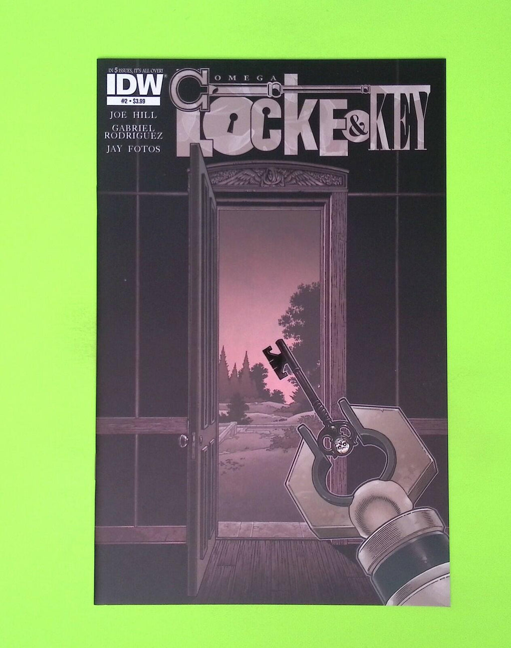 Locke & Key Omega #2 2012 IDW Publishing High Grade Comic Book P78-213