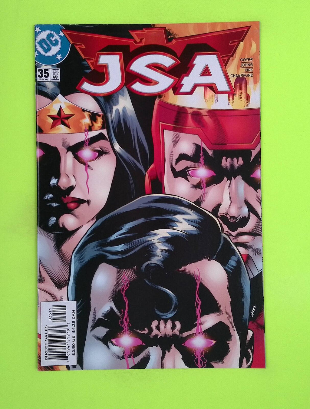 JSA #35 2002 DC Comics 8.0 Comic Book J4-6