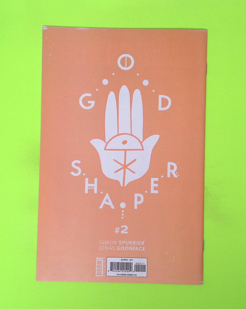 Godshaper #2 2017 BOOM! Studios High Grade Comic Book Q28-146