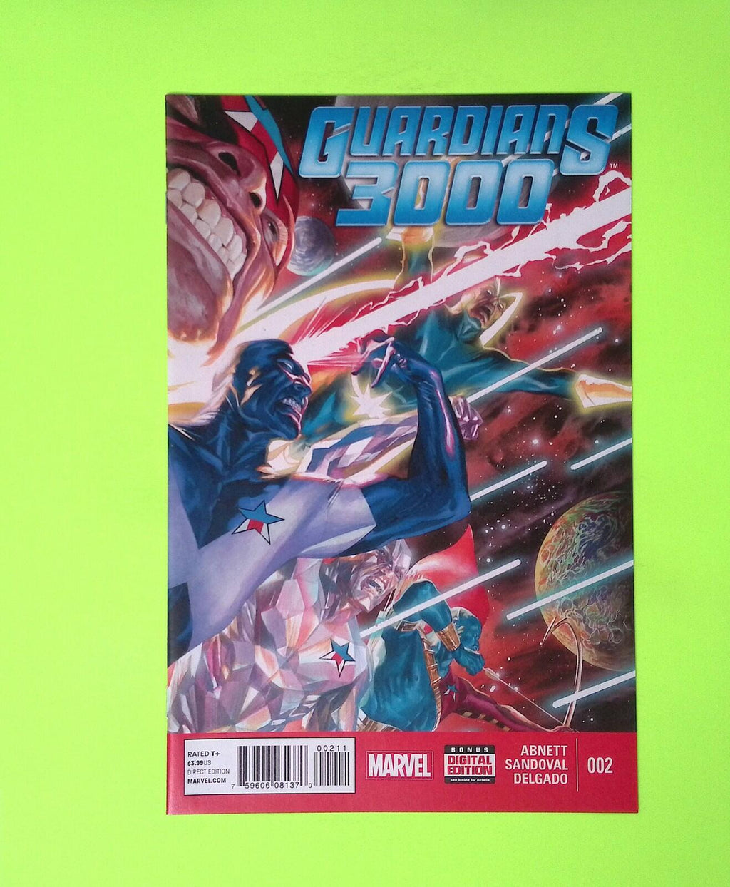 Guardians 3000 #2 2015 Marvel Comics High Grade Comic Book Q79-132