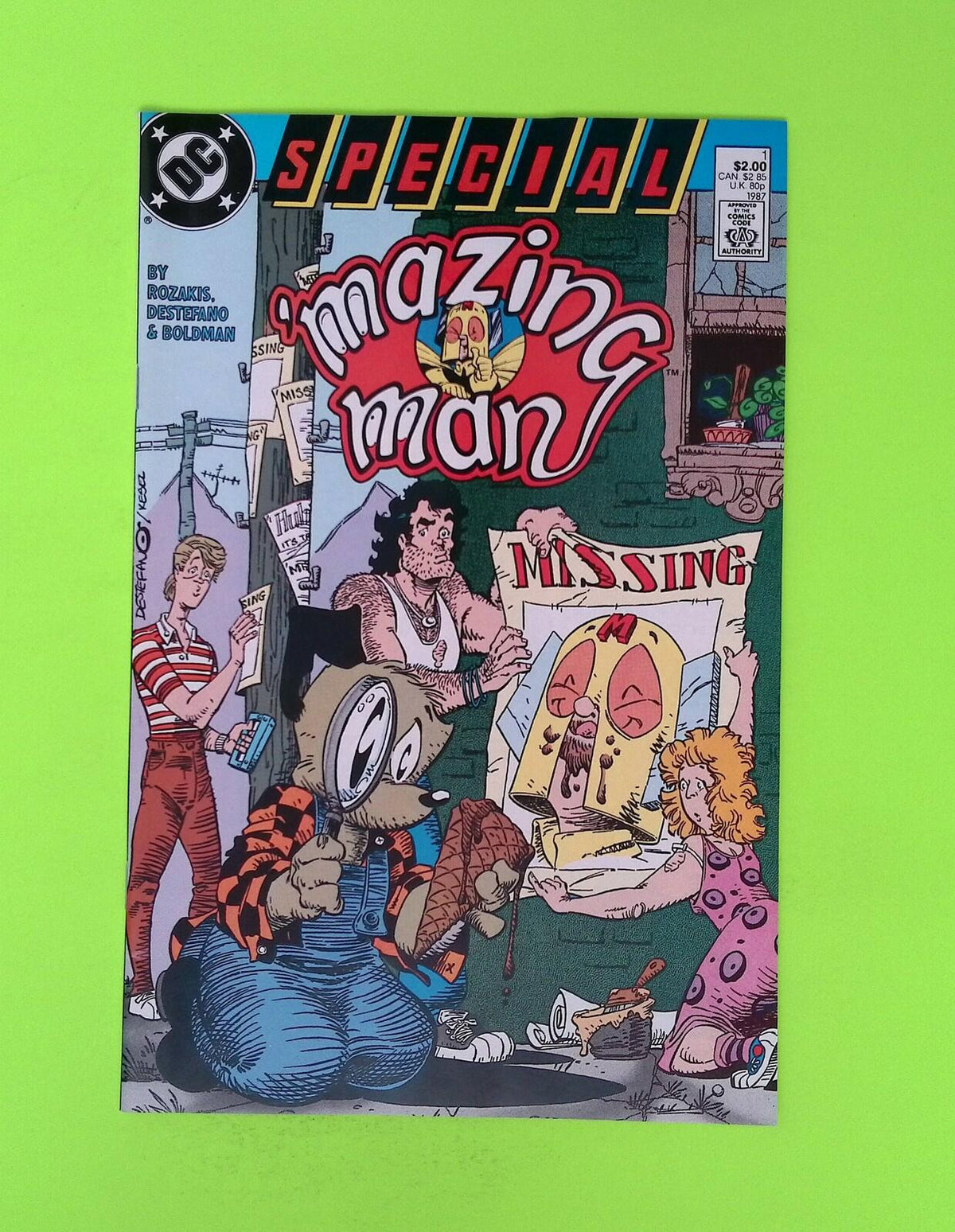 'Mazing Man Special #1 1987 DC Comics Special High Grade Comic Book X153-227