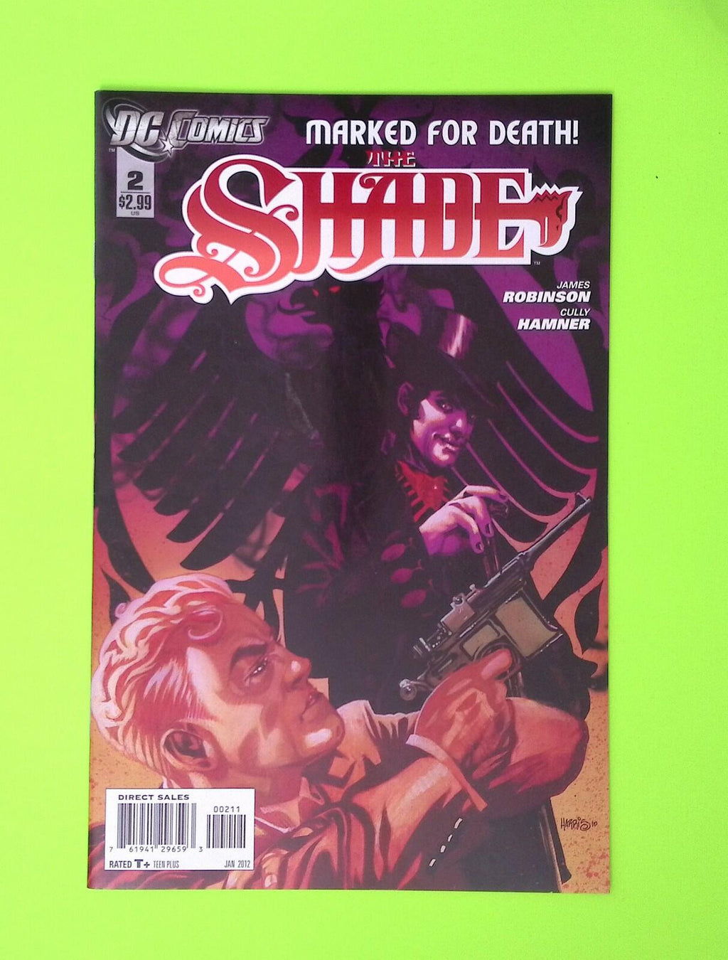 The Shade #2 Vol. 2 2012 DC Comics 8.0 Comic Book X111-221