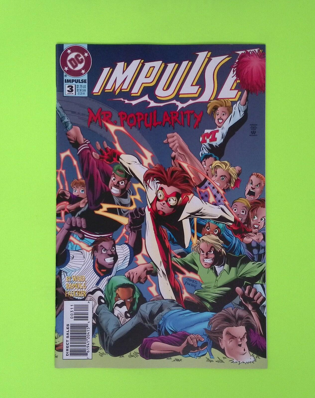 Impulse #3 1995 DC Comics 1st App Higher Grade Comic Book X262-264