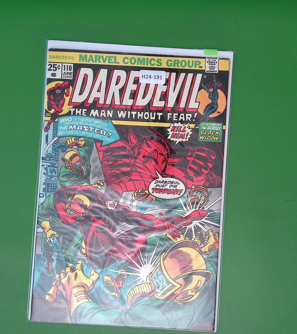DAREDEVIL #110 VOL. 1 8.0 MARVEL COMIC BOOK H24-191