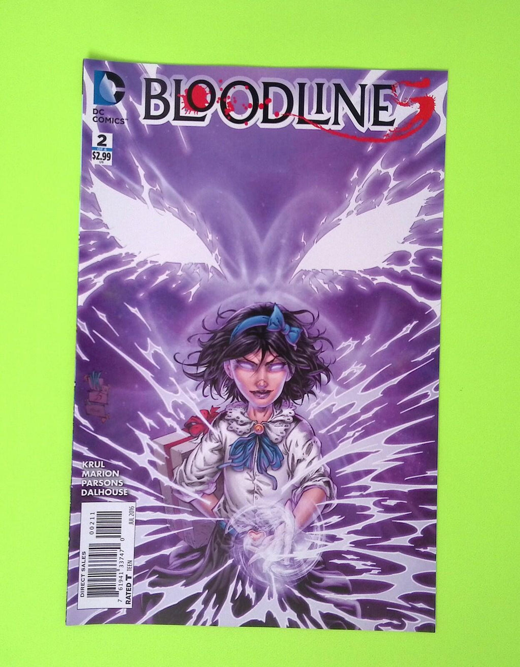 Bloodlines #2 2016 DC Comics High Grade Comic Book W221-207