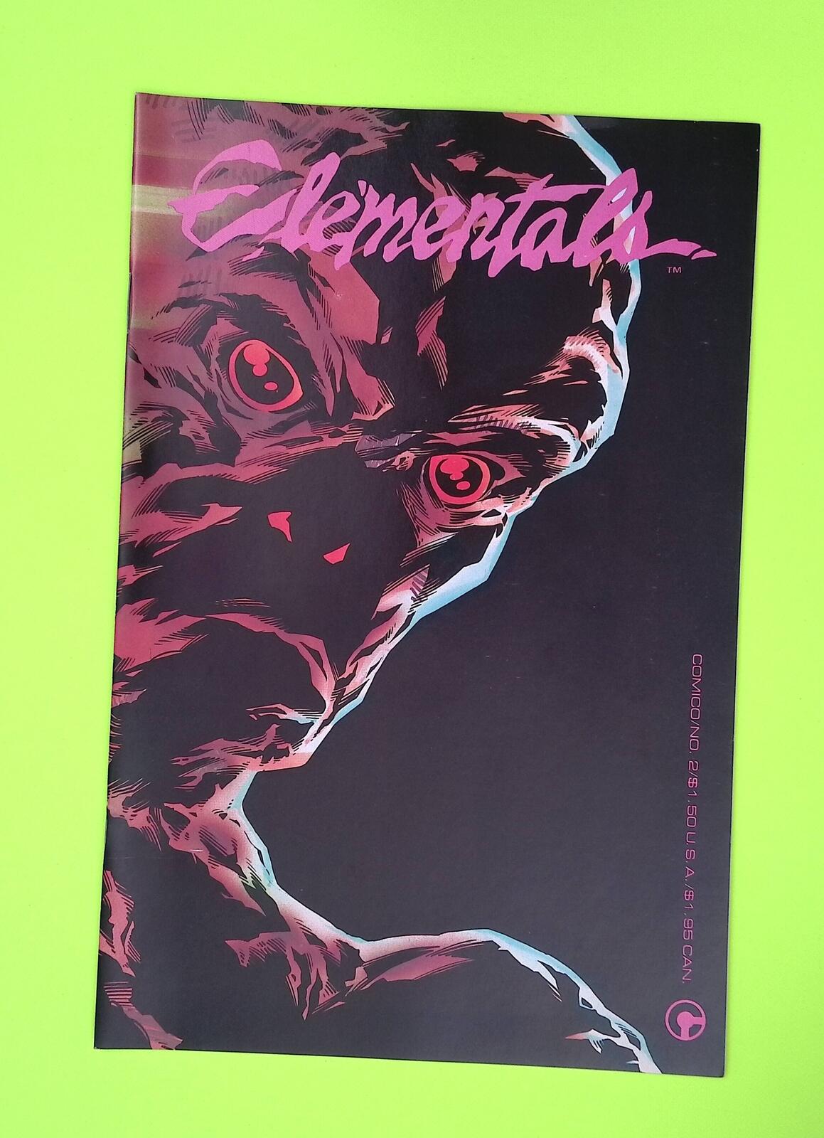Elementals #2 Vol. 1 1984 Comico HIGH GRADE Comic Book V89-89
