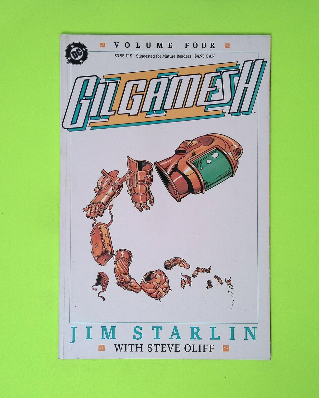 Gilgamesh #4 1989 DC Comics High Grade Comic Book Q69-18