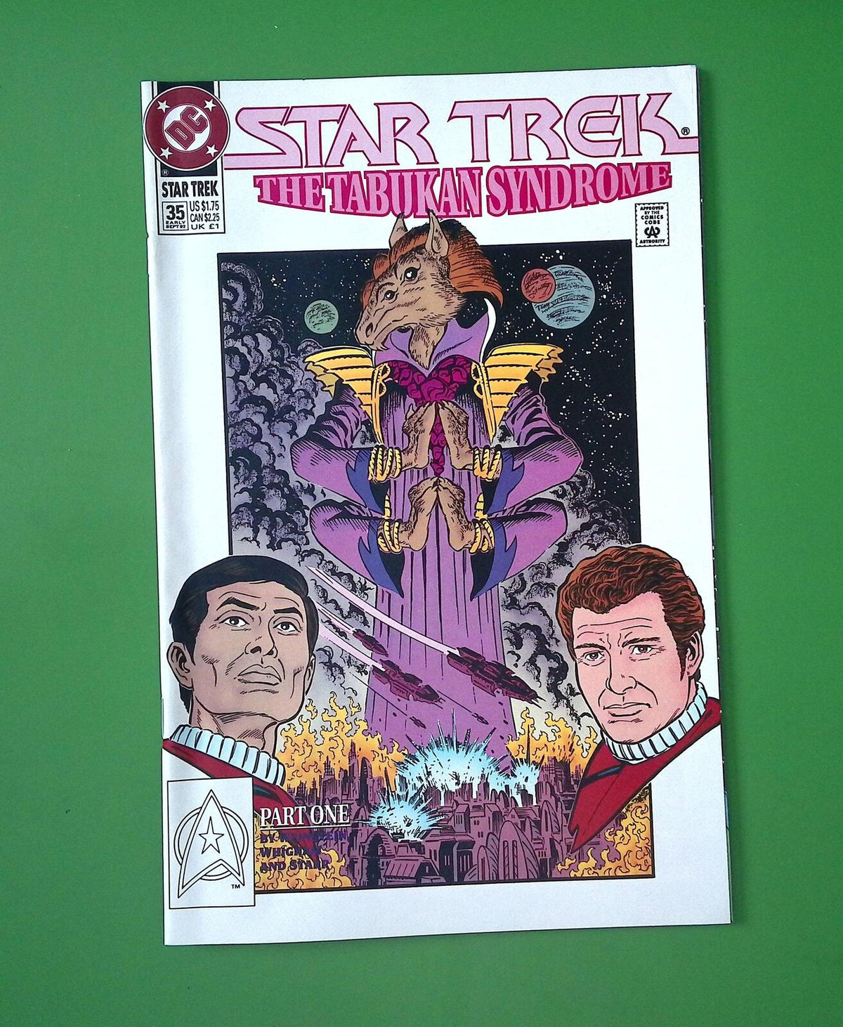 STAR TREK #35 VOL. 4 HIGH GRADE DC COMIC BOOK TS73-61