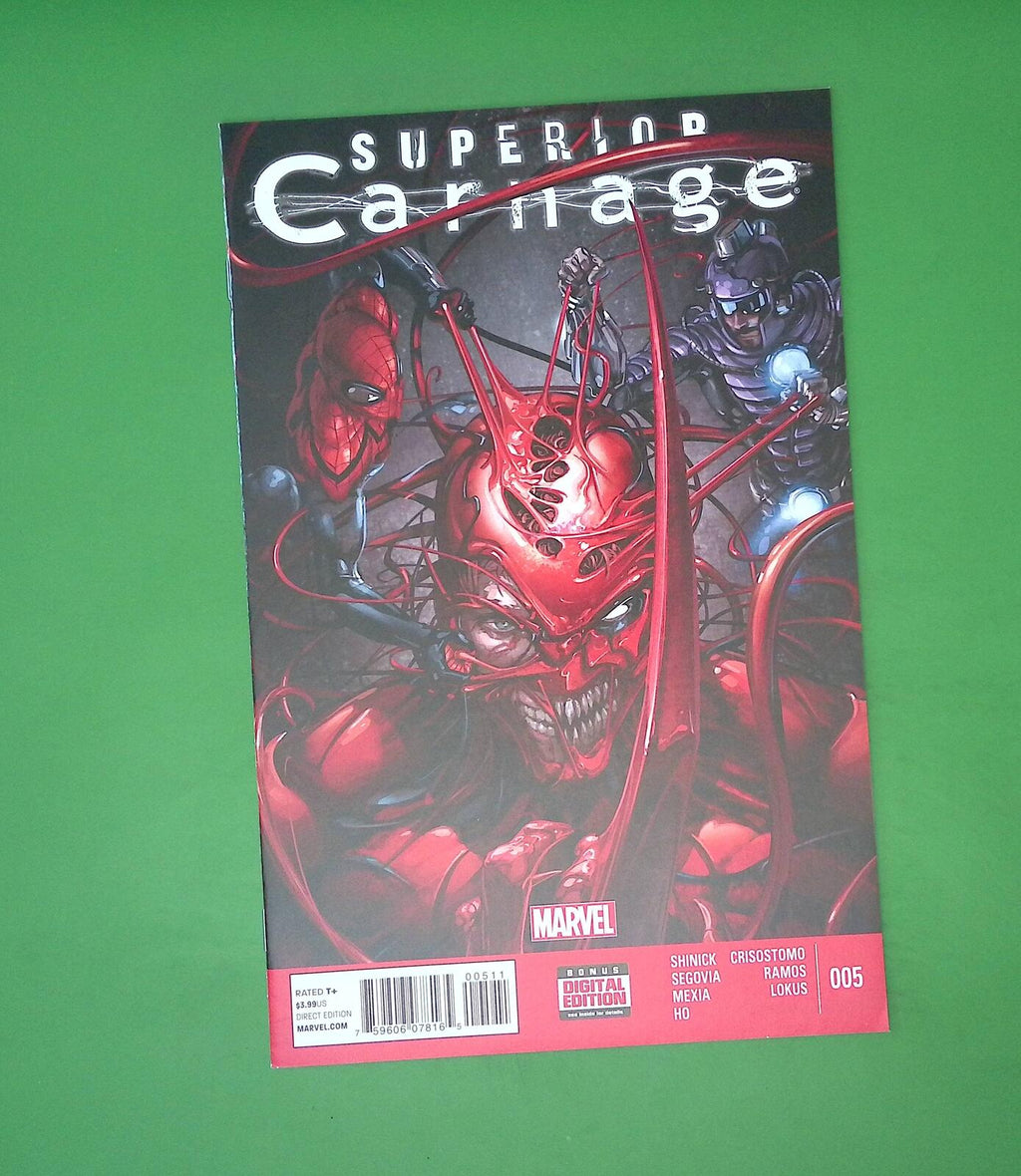 SUPERIOR CARNAGE #5 8.0 MARVEL COMIC BOOK H26-42