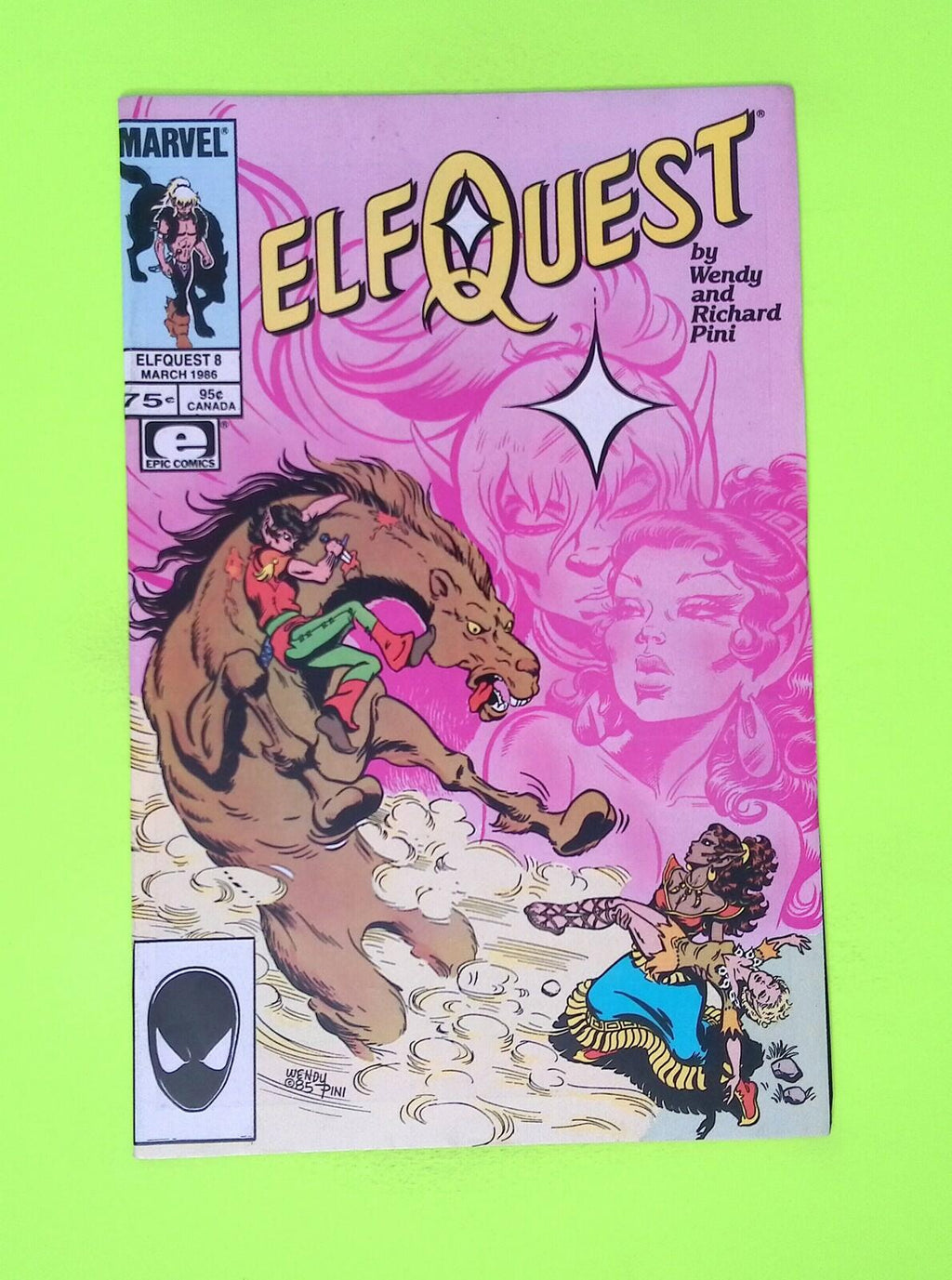 Elfquest #8 Vol. 2 1986 Epic Comics 8.0 Comic Book W82-24