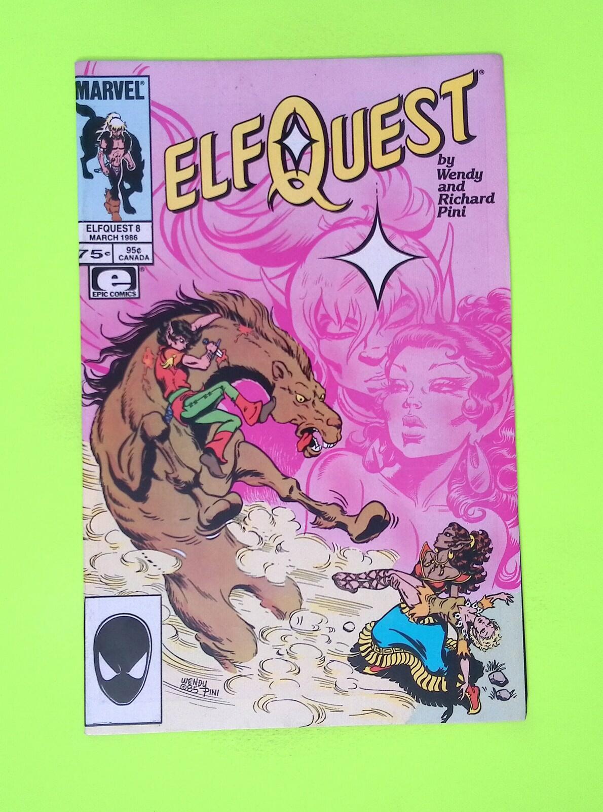 Elfquest #8 Vol. 2 1986 Epic Comics 8.0 Comic Book W82-24